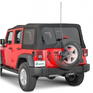Supporto antenna CB e antenna da 48" Quadratec per Jeep Wrangler JK